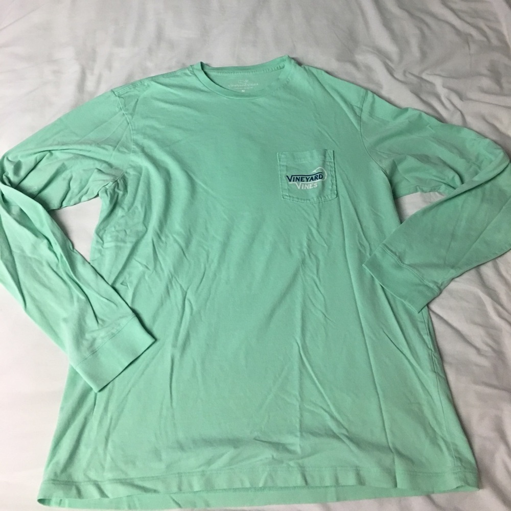 Vineyard Vines Long Sleeve Pocket Tee